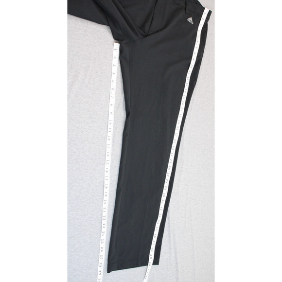 Adidas Golf Pants Mens 40 X 30 Black Flat Front Pockets High-Rise Straight Leg - Picture 8 of 8
